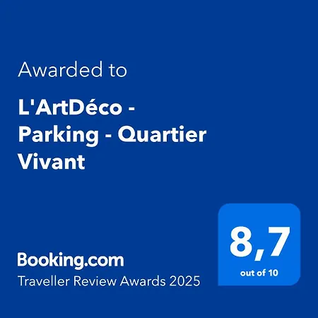 Apartmán T2 L'artdeco - Parking - Quartier Vivant *